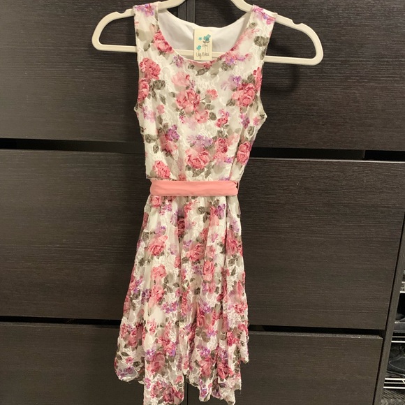 Lily Bleu - Girls Floral Dress - Size 10 - Picture 1 of 4